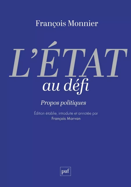 L'État au défi - François Monnier - Humensis