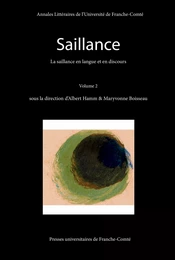 Saillance. Volume 2