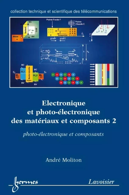 Électronique et photo-électronique des matériaux et composants 2 : photo-électronique et composants - André Moliton - Hermes Science Publications