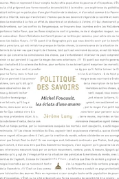 Politique des savoirs