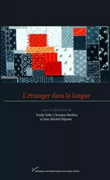 L’étranger dans la langue