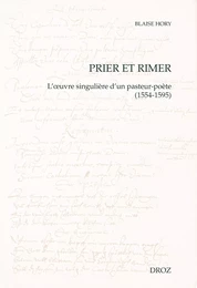 Prier et rimer