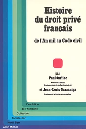 Histoire du droit privé français