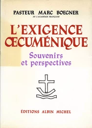 L'Exigence oecuménique