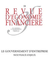 Le gouvernement d'entreprise - Nouveaux enjeux