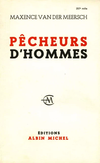 Pêcheurs d'hommes - Maxence Van der Meersch - Albin Michel