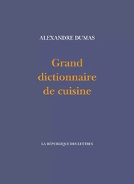 Grand dictionnaire de cuisine