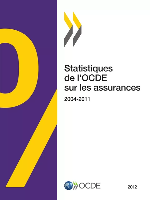 Statistiques de l'OCDE sur les assurances 2012 -  Collectif - OECD