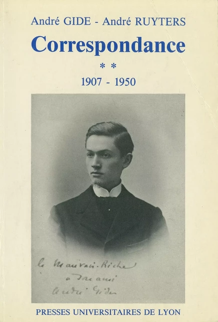 André Gide & André Ruyters 2 - André Gide, André Ruyters - Presses universitaires de Lyon