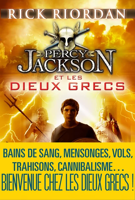 Percy Jackson et les dieux grecs - Rick Riordan - Albin Michel