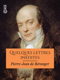 Quelques lettres inédites