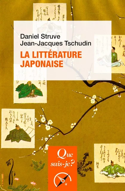 La Littérature japonaise - Daniel Struve, Jean-Jacques Tschudin - Humensis