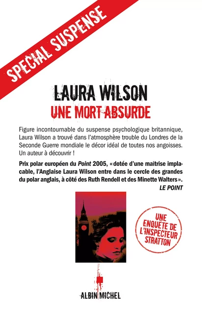 Une mort absurde - Laura Wilson - Albin Michel