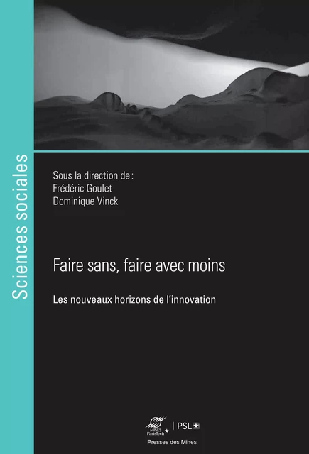 Faire sans, faire avec moins -  - Presses des Mines via OpenEdition