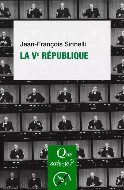 La Ve République - Jean-François Sirinelli - Humensis