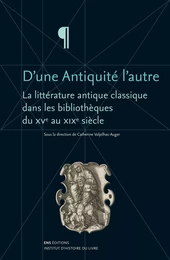 D’une Antiquité l’autre