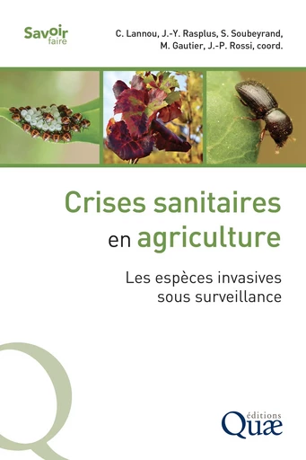 Crises sanitaires en agriculture - Christian Lannou, Jean-Yves Rasplus, Samuel Soubeyrand, Mathieu Gautier, Jean-Pierre Rossi - Quae