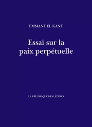 Essai sur la paix perpétuelle