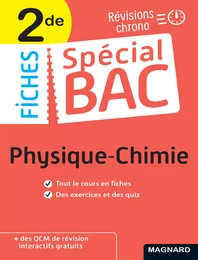 Spécial Bac Fiches Physique-Chimie 2de Bac 2025