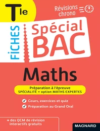 Spécial Bac Fiches Maths + Maths Expertes Tle Bac 2025