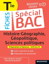 Spécial Bac Fiches Histoire-Géo, Géopolitique, Sciences Po Tle Bac 2024