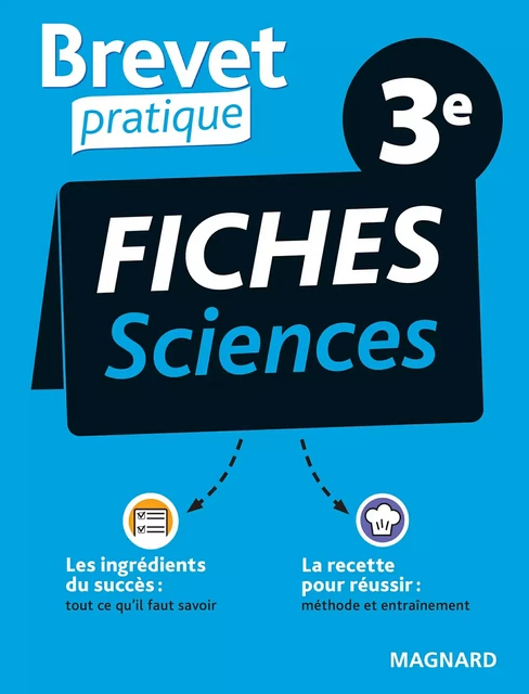 Brevet Pratique Fiches Sciences 3e Brevet 2025 - Adeline Maulévrier, Marion Leruste, Evelyne Breuiller, Philippe Galinier - Magnard