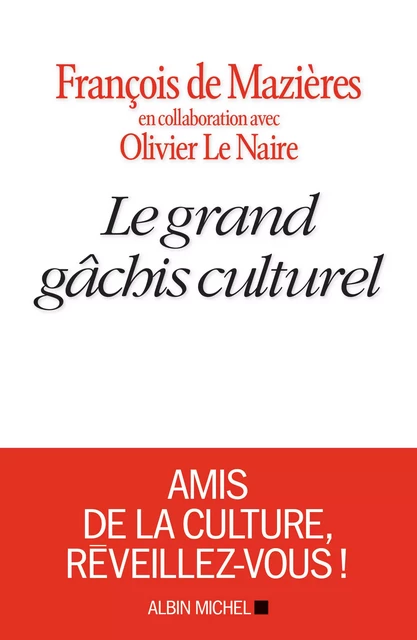 Le Grand Gâchis culturel - François de Mazieres, Olivier Le Naire - Albin Michel