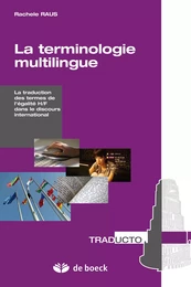 La terminologie multilingue : La traduction des termes de l'égalité H/F dans le discours international