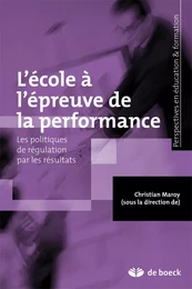 L'école à l'épreuve de la performance