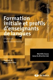 Formation initiale et profils d'enseignants de langues