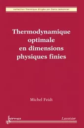 Thermodynamique optimale en dimensions physiques finies