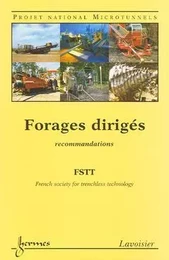 Forages dirigés, recommandations