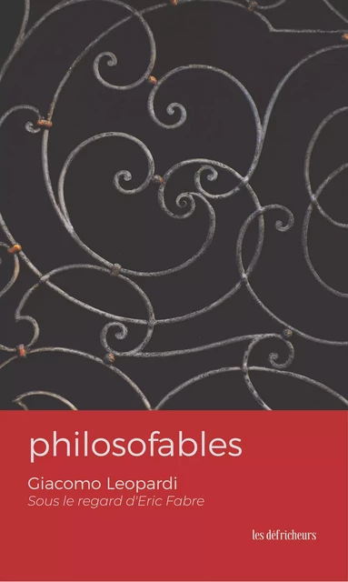 Philosofables - Giacomo Léopardi - LES DEFRICHEURS