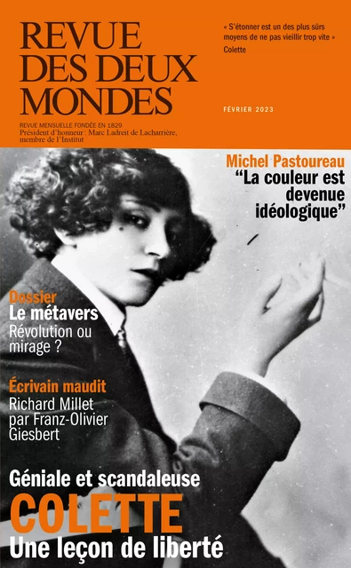 Revue des Deux Mondes février 2023 - Valérie Toranian, Aurélie Julia, Stéphane Guégan, Abnousse Shalmani, Robert Kopp, Laurent Gayard, Mathieu Vaissié, Adli Takkal Bataille, Sophie Fontanel, Guillaume Pitron, Alice Bello, Blandine Rinkel, Franz-Olivier Giesbert, Pierre Cormary, Sébastien Lapaque, Marin De Viry, Céline Laurens, Philippe Trétiack, Annick Steta, Kyrill Nikitine, Michel Delon, Frédéric Verger, Eryck De Rubercy, Mikaël Gómez Guthart, Olivier Cariguel, Richard Millet, Olivier Bellamy, Bertrand Raison - Revue des Deux Mondes