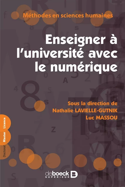 Enseigner à l'université avec le numérique - Luc Massou, Nathalie Lavielle-Gutnik - De Boeck Supérieur