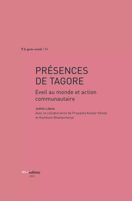 Présences de Tagore - Joëlle Libois - Éditions ies