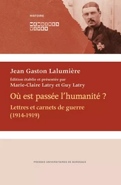 Où est passée l'humanité ?