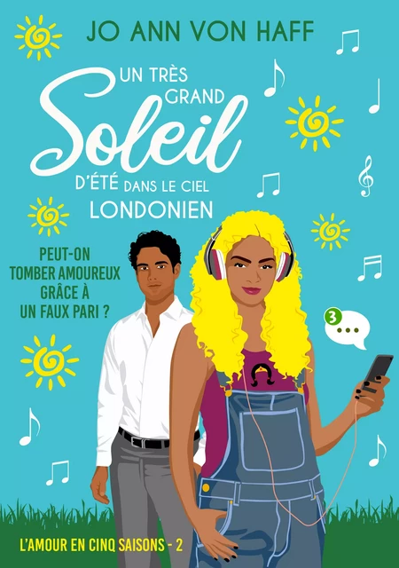 Un très grand soleil d'été dans le ciel londonien - Jo Ann Von Haff - Jo Ann von Haff