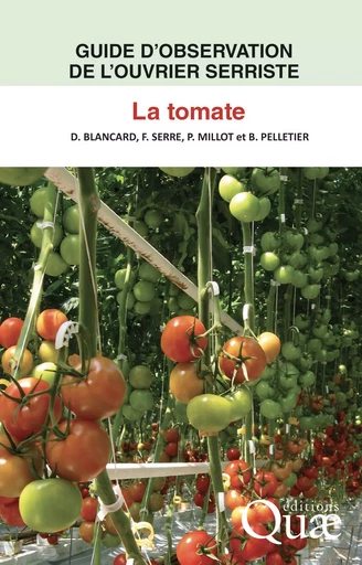 Guide d'observation de l'ouvrier serriste : la tomate - Dominique Blancard, Francis Serre, Pierre Millot, Brigitte Pelletier - Quae