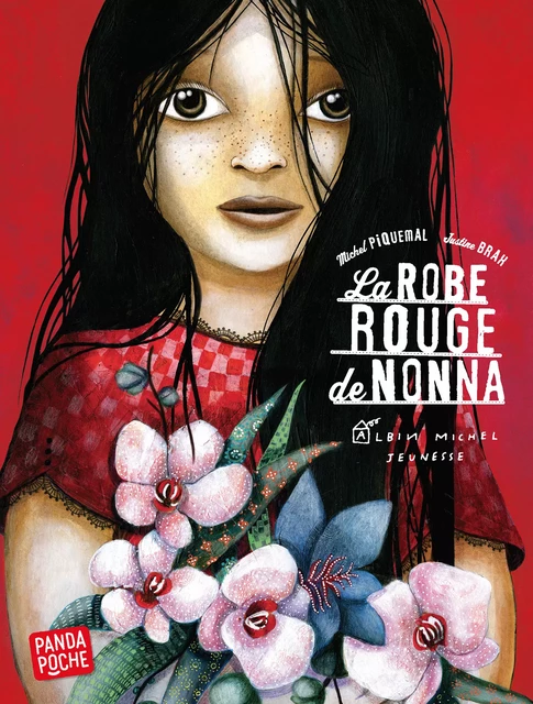 La Robe rouge de Nonna - Michel Piquemal - Albin Michel