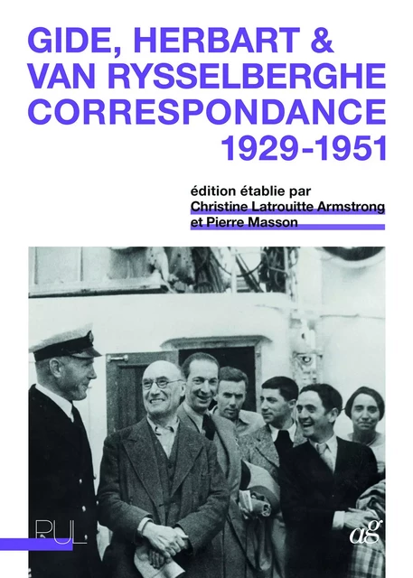 Gide, Herbart & Van Rysselberghe -  - Presses universitaires de Lyon