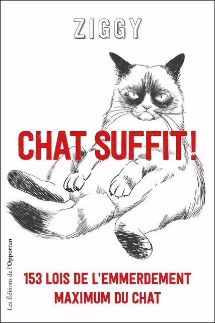 Chat suffit ! 153 lois de l'emmerdement maximal du chat -  Ziggy - Les Éditions de l'Opportun