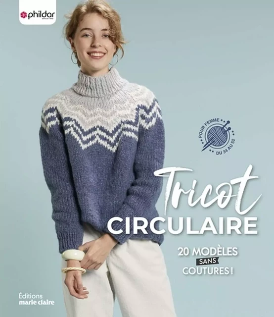 Tricot circulaire - Yolaine Fournier - Marie-Claire