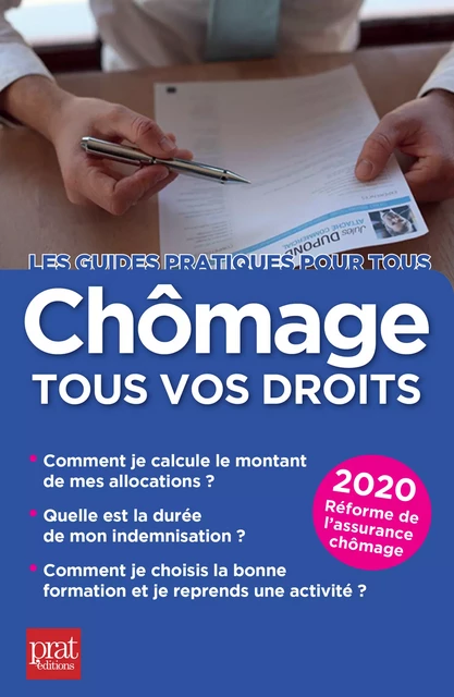 Chômage, tous vos droits 2020 - Catherine Doleux-Janat - Prat Editions