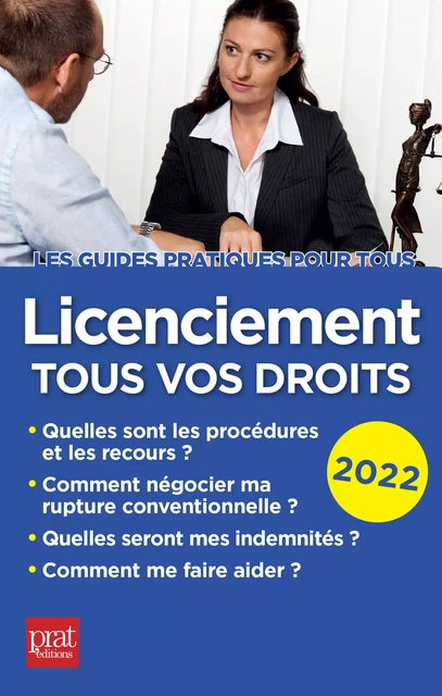 Licenciement, tous vos droits 2022 - Jacques Coudert, Catherine Doleux-Janat - Prat Editions