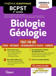 Biologie-Géologie BCPST 2e année - Tout-en-un - Conforme au nouveau programme