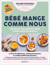 Bébé mange comme nous