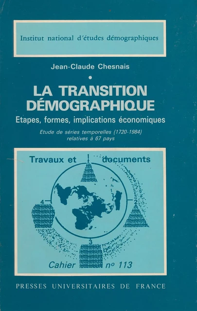 La transition démographique - Jean-Claude Chesnais - Ined Éditions