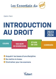 Introduction au droit 2023/2024