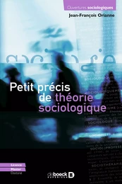 Petit précis de théorie sociologique